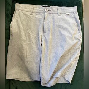 Travis Matthew Grey 34” Golf Shorts GREAT CONDITION